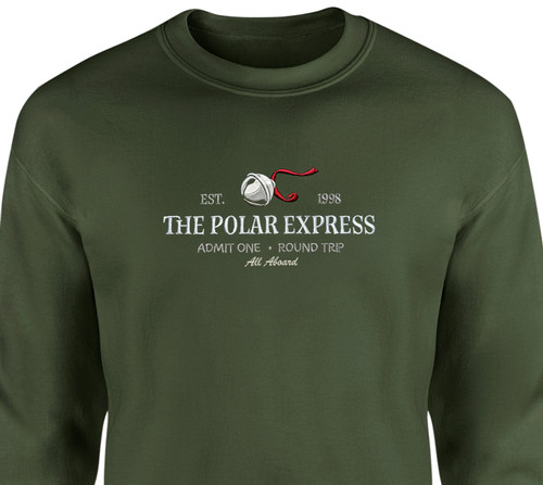 Polar express bell embroidered - polar,