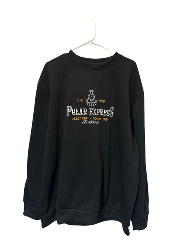 Oversized black embroidered - oversized,