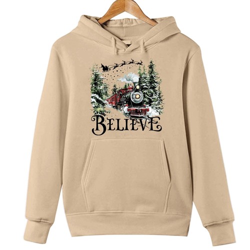 Polar express hoodie believes - polar,