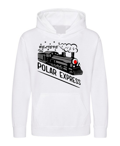 Polar express hoodie - hoodie,, vintage